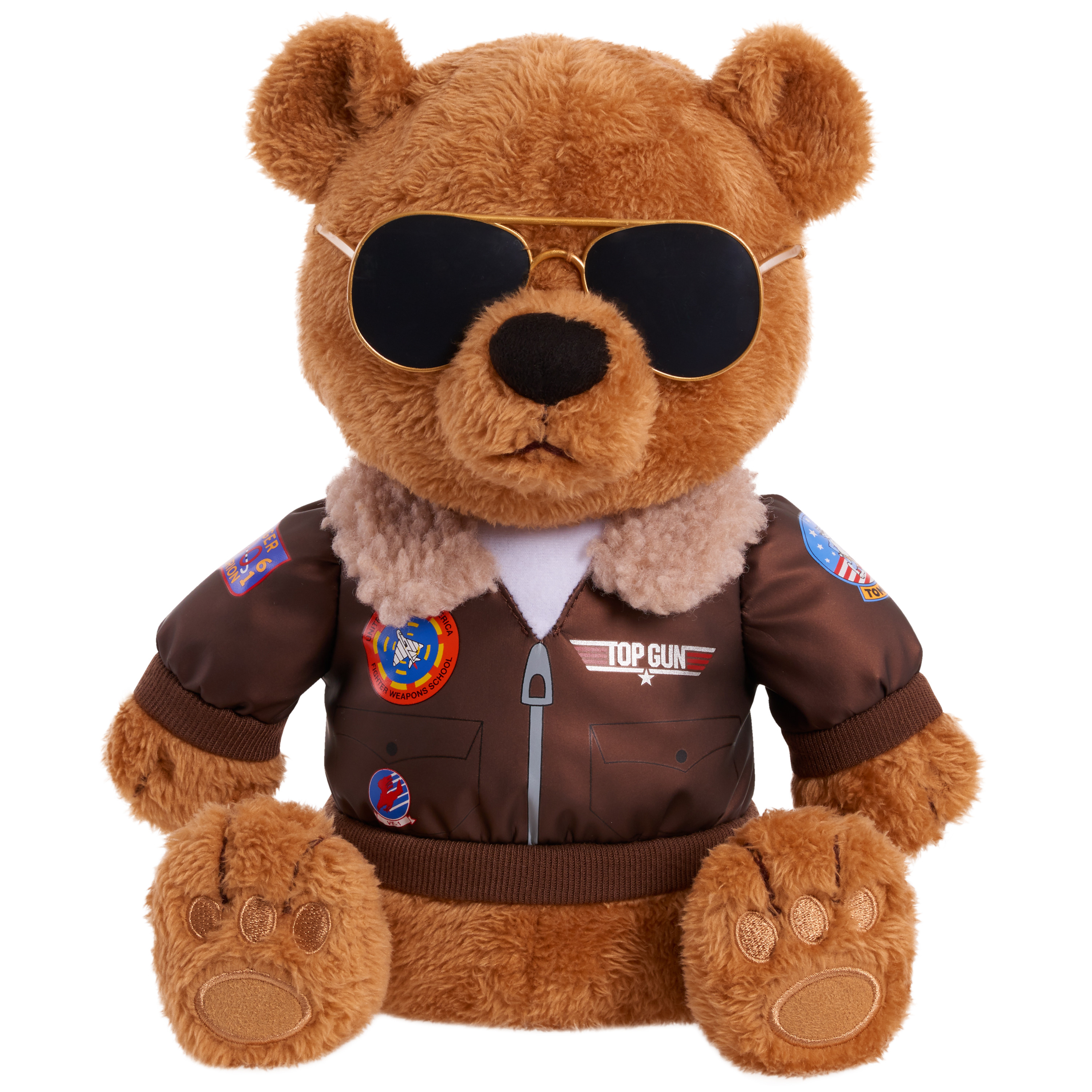 Top Gun Musical Teddy Bear, 10-inch plush,  Kids Toys for Ages 3 Up, Gifts and Presents TOP GUN