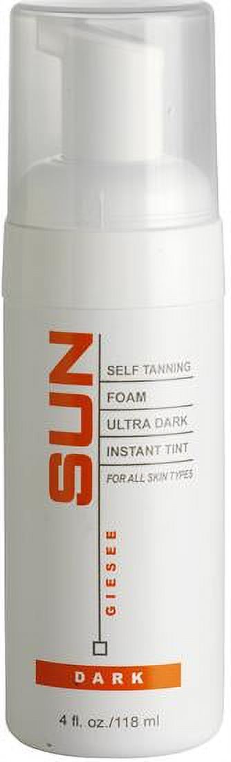 Giesee SUN - Self Tanning Foam Ultra Dark Instant Tint (Dark) (Size : 4 oz - Dark) Giesee SUN