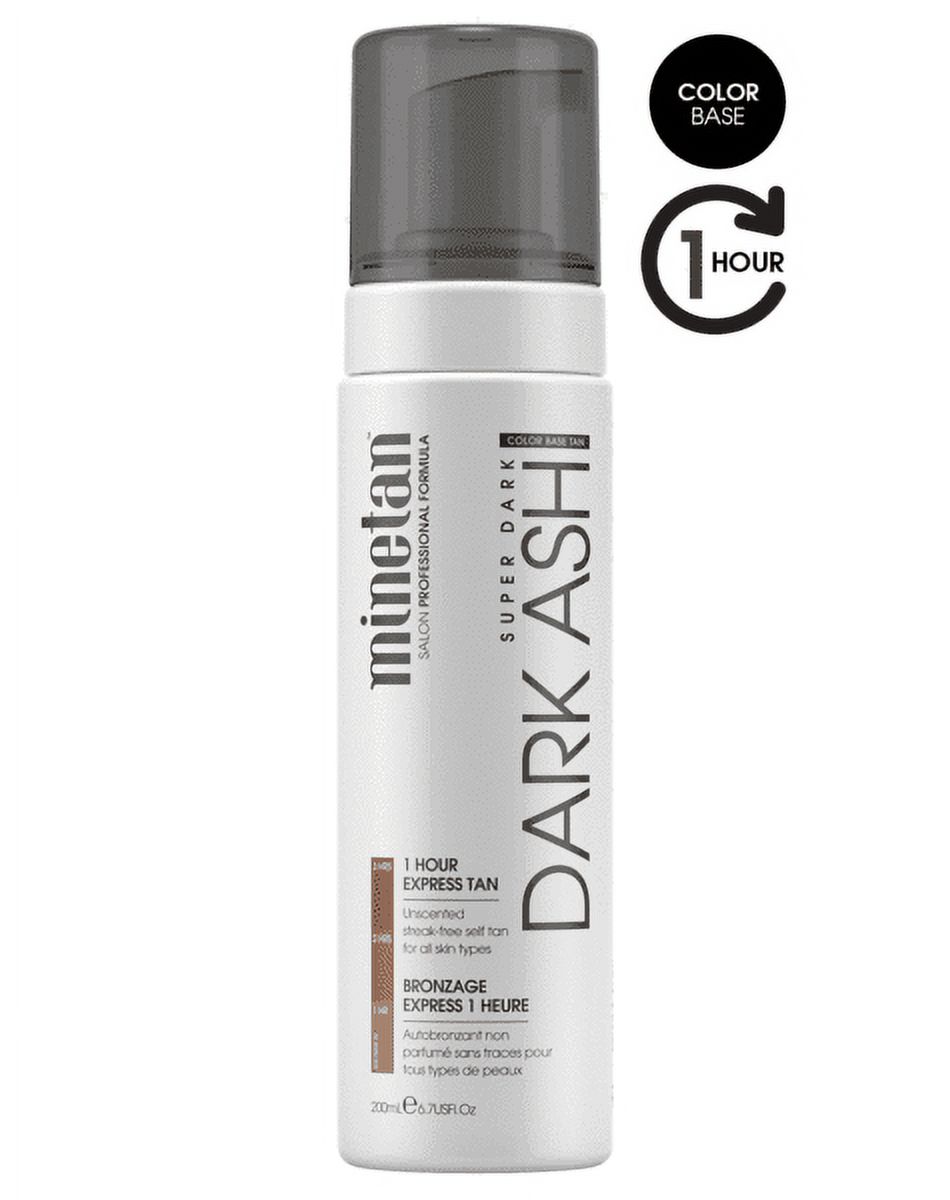 MineTan Dark Ash Self Tan Foam 6.7 fl oz / 200mL MINETAN