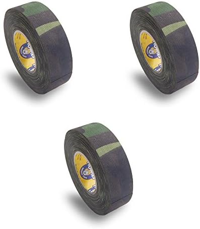 Howies Hockey Stick Tape Premium Novelty Green Camo 1" x 20yd (60') 3-Pack Howies