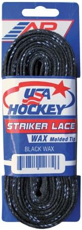 A&R Sports USA Waxed Hockey Laces, 84-Inch, Black A&R Collectibles