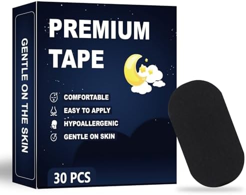 Micropore Tape Breathable Tape(30 Strips-1 Month) Premium Strip Tapes - Hypoallergenic & Pain Free Removal, Gentle on Skin for Medical & Outdoor Sports VASYITSO