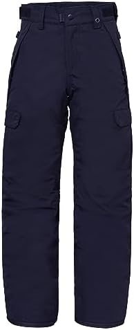 686 Boy's Infinity Cargo Pant - Insulated Thermal Clothing with Kick Panels & Boot Gaiters - Water & Weather Resistant 686