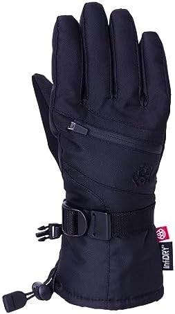 686 Youth Heat Glove - 20k Fabric Shell with Micro Tricot Lining, Insulation and Adjustable Cuff - Water & Weather Resistant 686