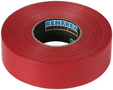 Renfrew Colored Polyflex Shin/Sock Hockey Tape (Red) Renfrew