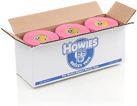 Howies Hockey Tape - Pink Cloth Hockey Tape (12 Pack) Howies