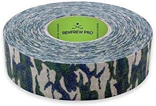 Renfrew Scapa Tapes Renfrew Bright or Patterned Cloth Hockey Tape - 1 Inch (Olive Camouflage) Renfrew