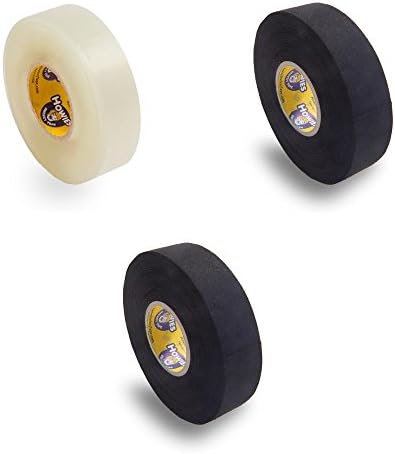 Howies Hockey Stick Tape Premium Cloth Black (2) / Clear Shin 3-Pack Howies