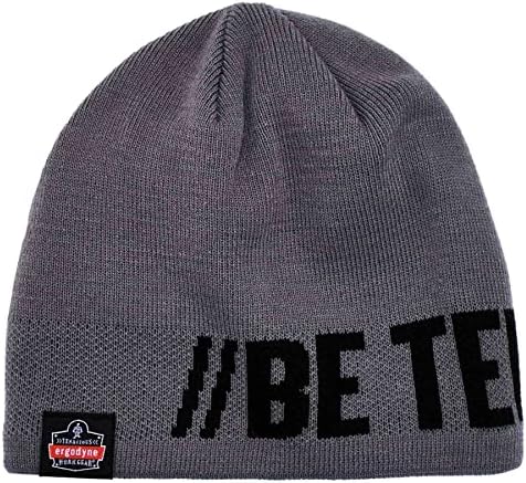 Ergodyne mens Tenacious Beanie Hat, Black, One Size US Ergodyne