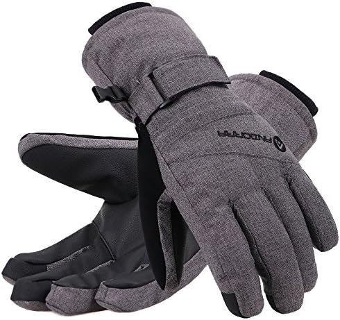 ANDORRA Women's Waterproof Touchscreen Ski Gloves ANDORRA