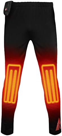 ActionHeat 5V Base Layer Battery Heated Pants for Men w/ 3 Heat Zones for Camping, Skiing, Hunting, Fishing, Golf ActionHeat