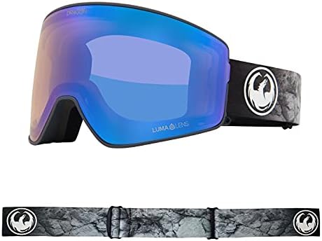 Лыжные очки Dragon Unisex PXV2 с технологией LUMALENS, цвет BOULDER/LLFLASHBLUE+LLMIDNIGHT Dragon Alliance