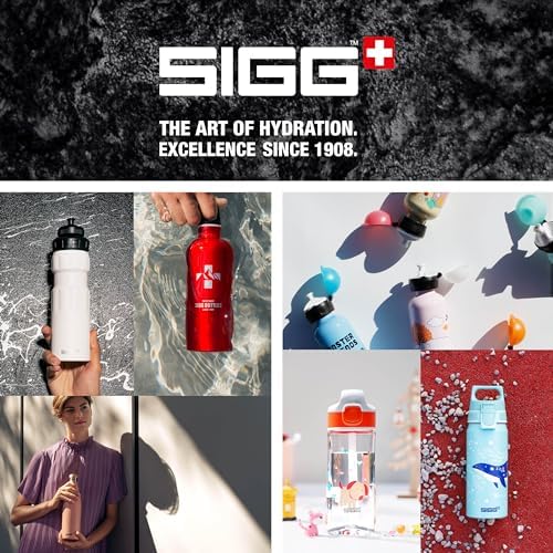 SIGG - Kids Water Bottle - VIVA ONE - Made in Germany - Dishwasher Safe - Carbonated Drinks - Sports & School - 17 Oz SIGG