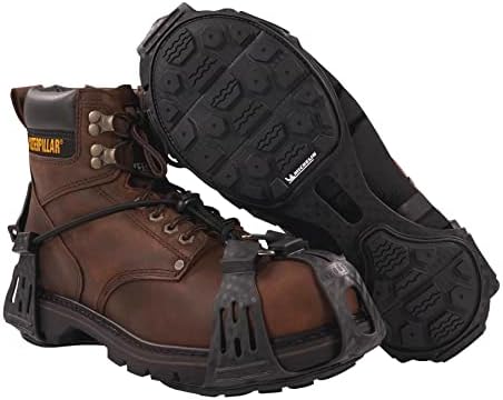 Ergodyne Trex 6325 Slip On Spikeless Ice Traction Devices, Outdoor to Indoor Wear Medium Ergodyne