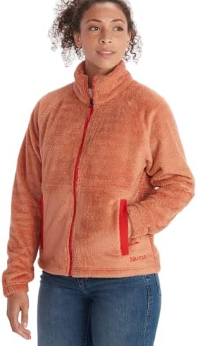 MARMOT Women's Homestead Full-Zip Jacket - Blanket-Soft High-Pile Sherpa Fleece Marmot