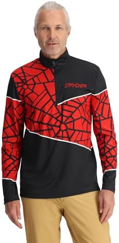 Мужская Флисовая кофта Spyder Vital 1/2 Zip Spyder