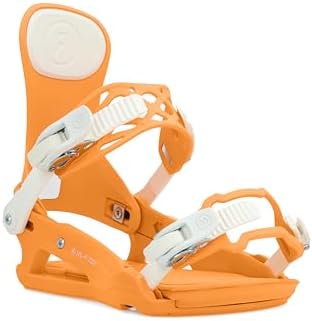 Ride CL-4 Womens Snowboard Bindings, S, Papaya Ride