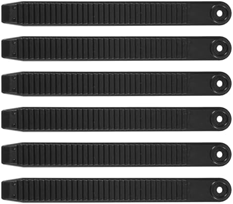 6pcs Snowboard Ankle Ladder Strap Binding, Highly Elastic Strap-in Snowboard Binding Straps Replacement Highly Elastic Strap-in Snowboard Binding Ladder Gosknor