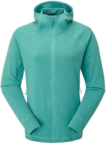 Rab Women's Nexus Hoody - Full-Zip Lightweight Fleece Jacket for Hiking & Climbing Rab