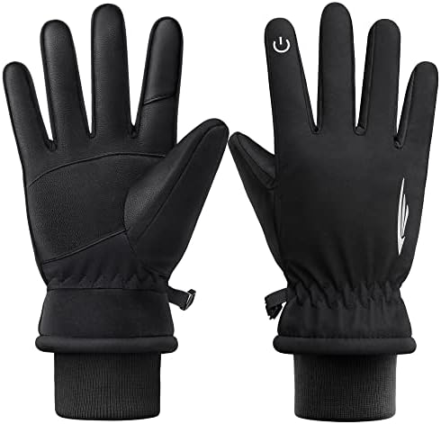 rivmount Winter Gloves Women Men,Touchcreen Insulated Warm Gloves Cold Weather Windproof Thermal Snow Gloves Skiing,Driving,Biking,Running 605 Rivmount