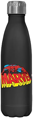 Бутылка для воды Marvel Spidey Logo 500 мл из нержавеющей стали с цветным дизайном Marvel