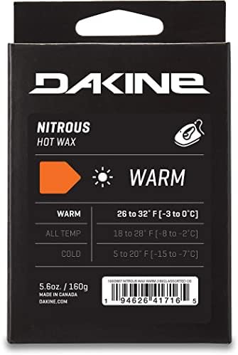 Парафиновый воск Dakine Nitrous Warm 160 г - 100% нефтяной парафин, Универсальный Dakine