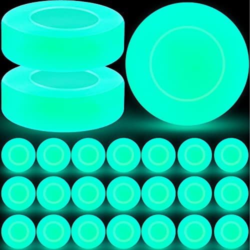 Ice Hockey Puck Glow in The Dark Party Pucks Green Floor Puck for Kids Adults Youth Outdoor Games Gifts Deekin