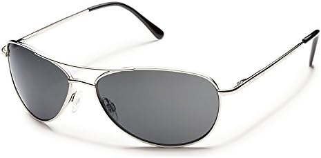 Солнцезащитные очки SUNCLOUD Patrol Polarized (Серебристые, Серые поляризованные) SUNCLOUD