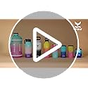 Крышка с трубочкой Vmini для широких бутылок Hydro Flask и других, поворотная ручка, 2 трубочки и щетка, 1 и 2 шт. Vmini