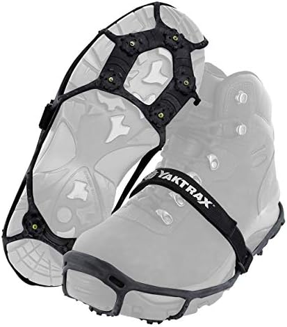 Yaktrax противоскользящие шипы для льда и снега, совместимые с большинством видов обуви YakTrax