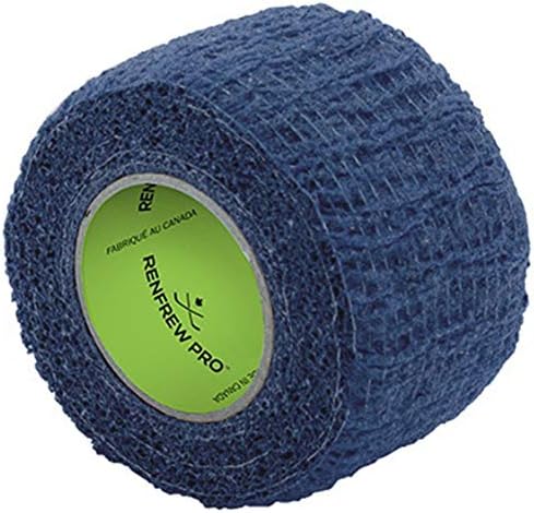 Renfrew Stretchrap Grip Tape Scapa Hockey Stick, 1 Roll (1.5"/6yds, Blue) Renfrew