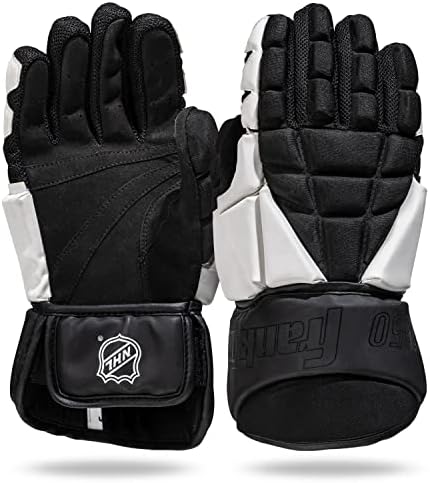 Franklin Sports NHL Street Hockey Gloves - Senior Lightweight Outdoor Roller + Street Hockey Gloves - 13" Inch Outdoor Street Hockey Gloves - Classic Fit - Senior Size Franklin Sports