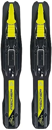 Fischer Winter Sports Tour Step-in Junior IFP Cross Country Ski Bindings, Black/Yellow Fischer