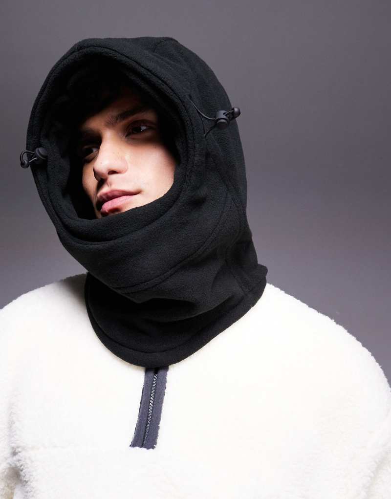 ASOS 4505 Ski fleece balaclava in black ASOS 4505