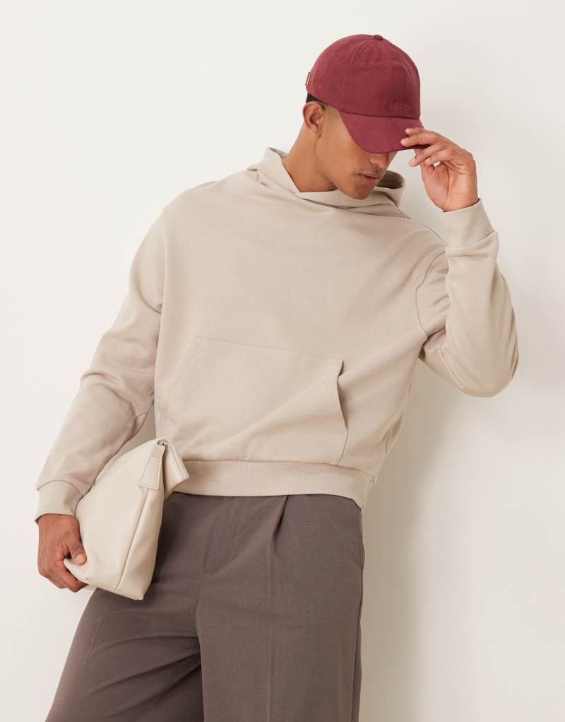 Мужское Худи ASOS DESIGN Essential Boxy Oversized ASOS DESIGN