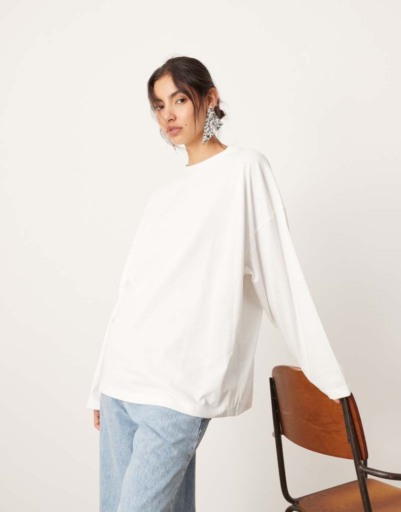 Женская Футболка ASOS EDITION Premium Cotton Oversized ASOS EDITION