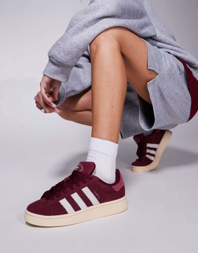 adidas Originals Campus 00s sneakers in burgundy Adidas