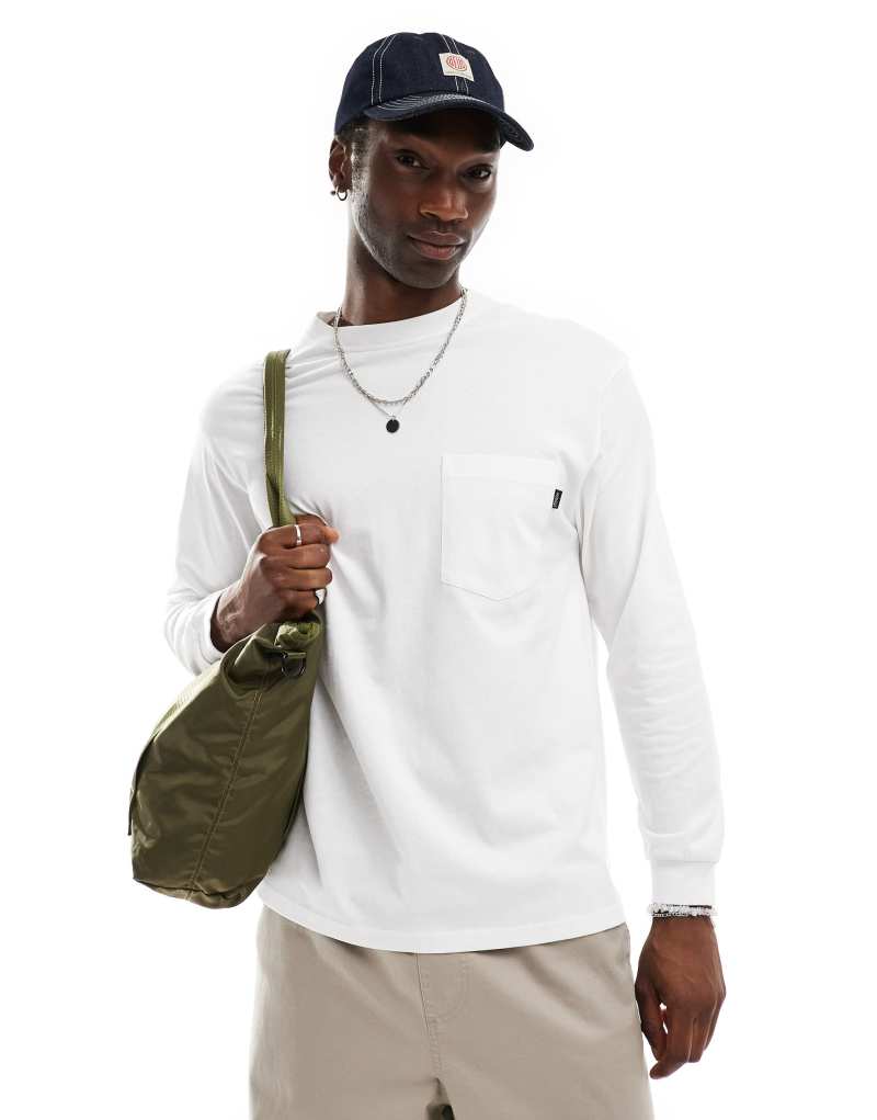 Gramicci pocket long sleeve t-shirt in white  Gramicci