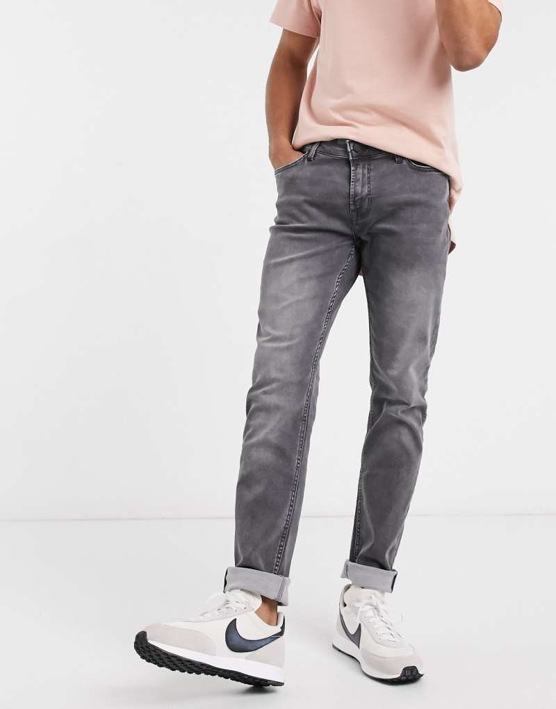 Only & Sons stretch jeans in slim fit gray Only & Sons