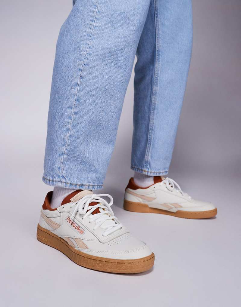 Reebok club C vintage revenge sneakers in white  Reebok