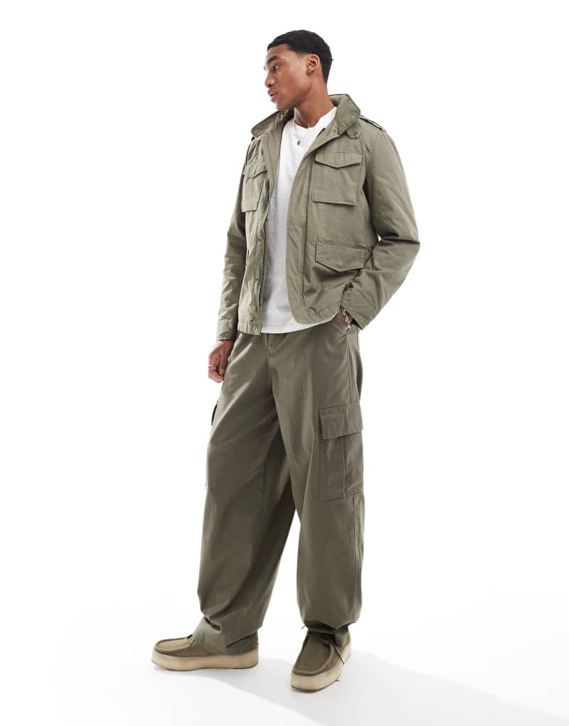 Scalpers military jacket in khaki  Scalpers