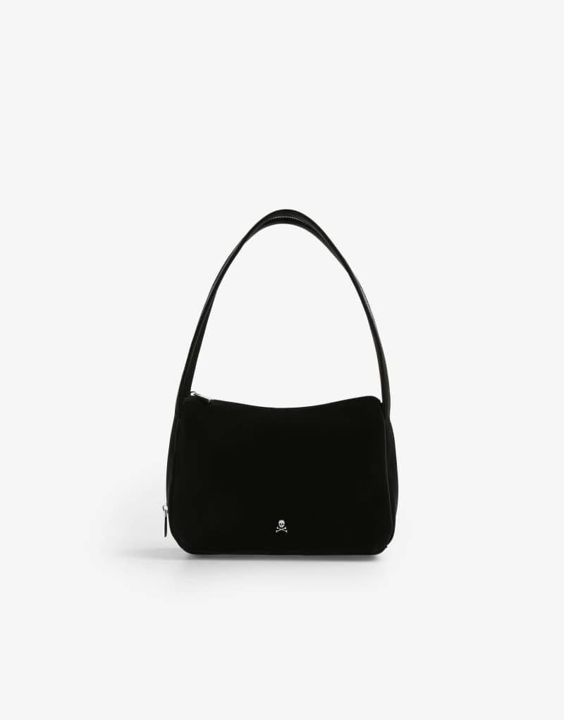 Scalpers NY zipper mini bag in black   Scalpers