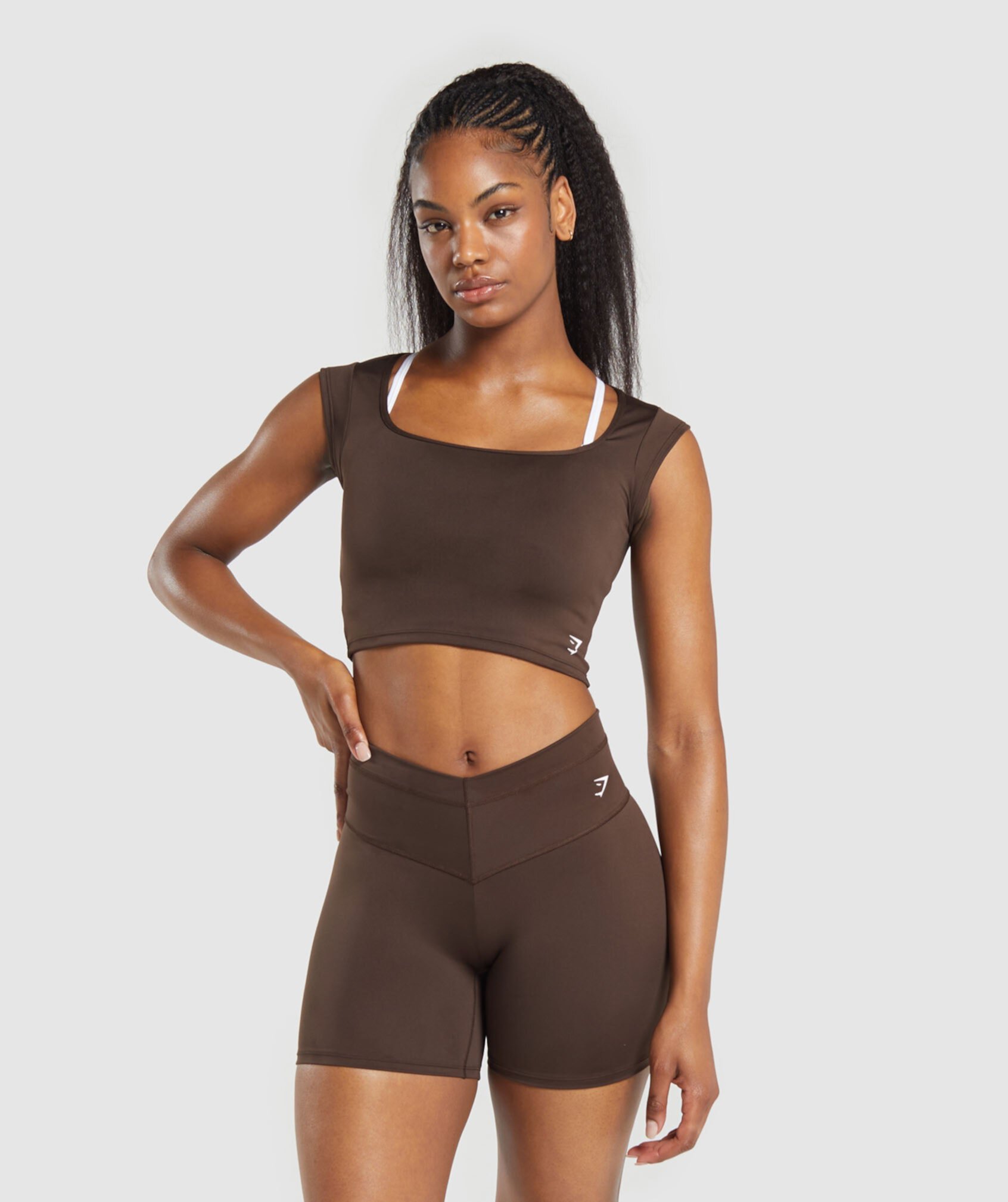 Everyday Cap Sleeve Crop Top Gymshark