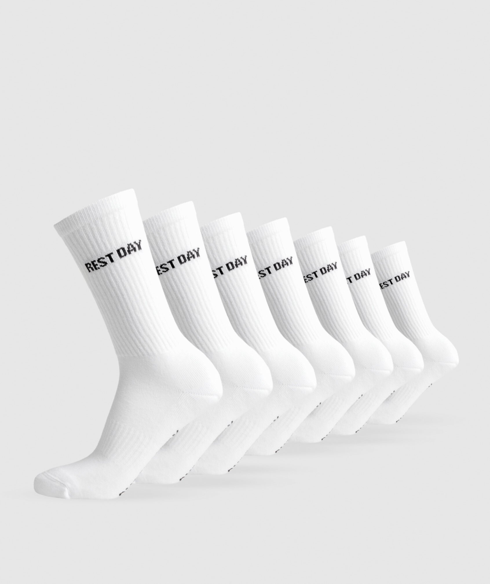 Gfx Rest Day Socks 7Pk Gymshark