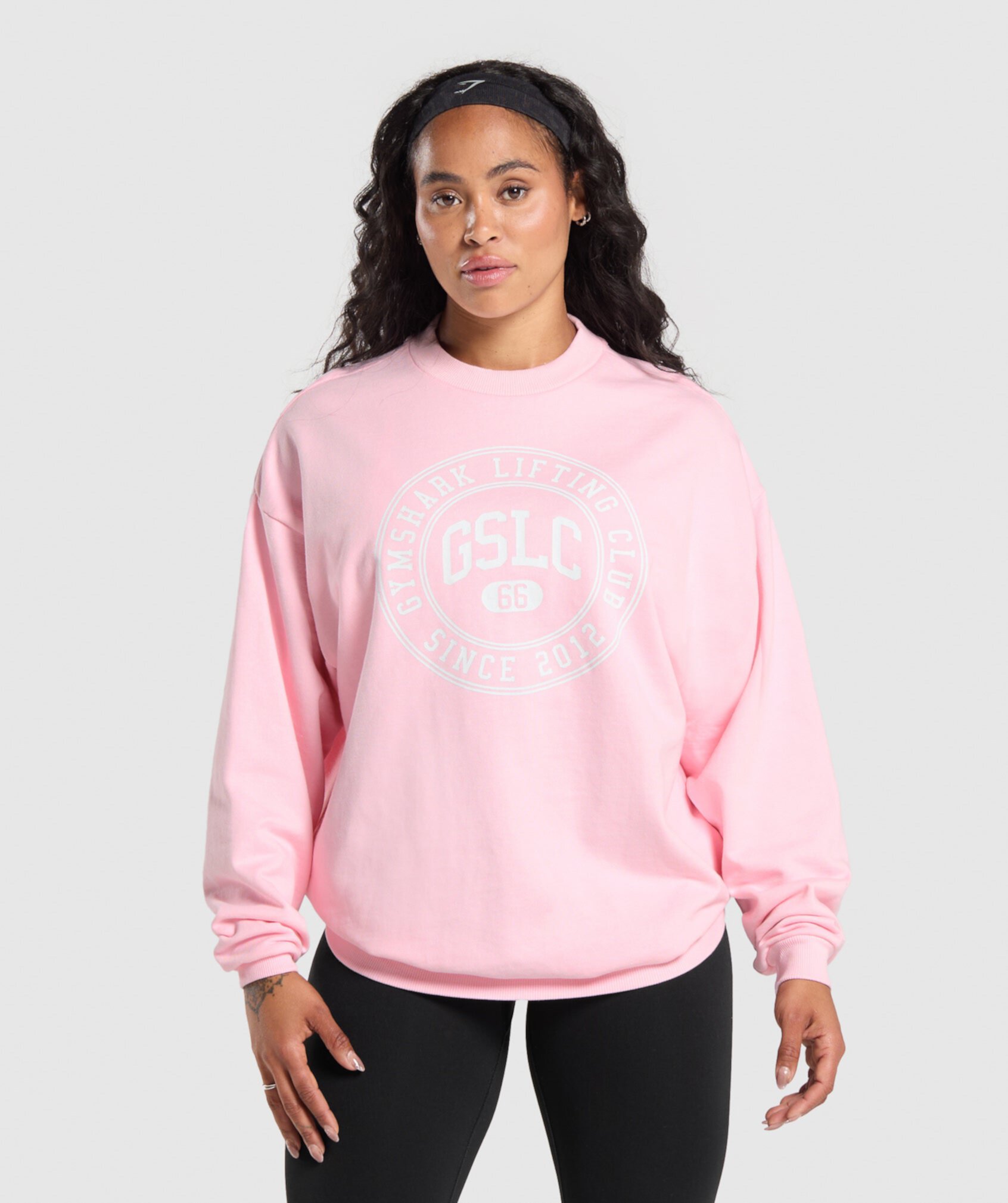 Gslc Weight Graphic Sweater Gymshark