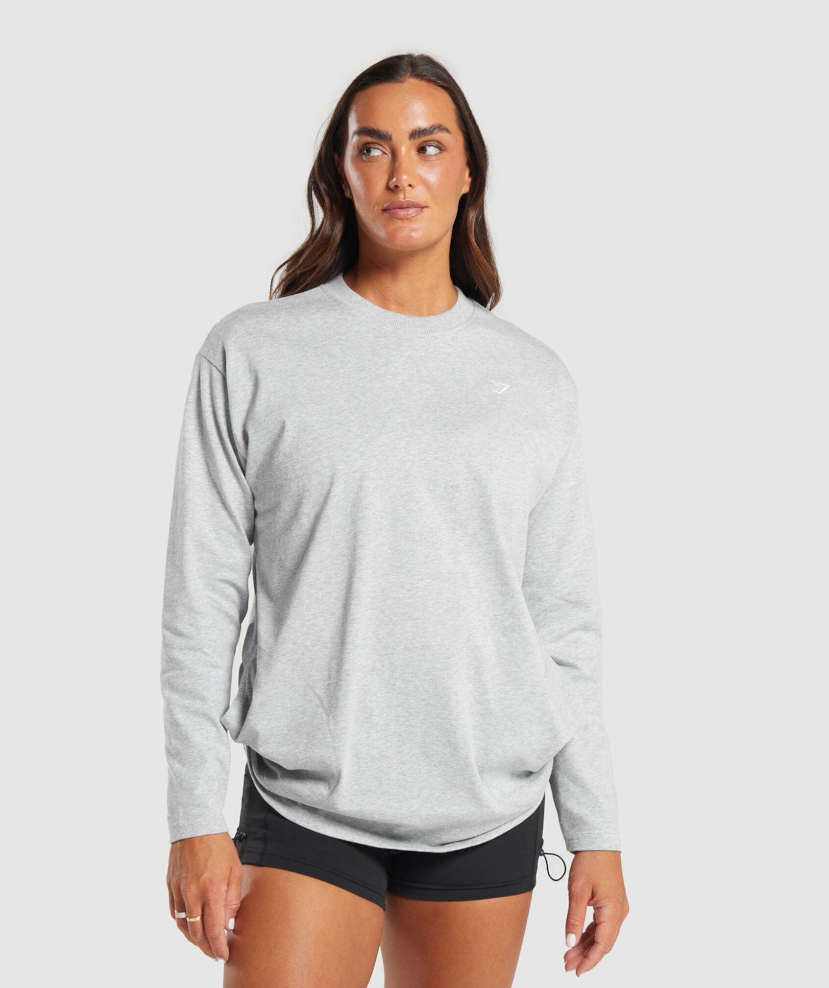 Heavyweight Cotton Long Sleeve Top Gymshark