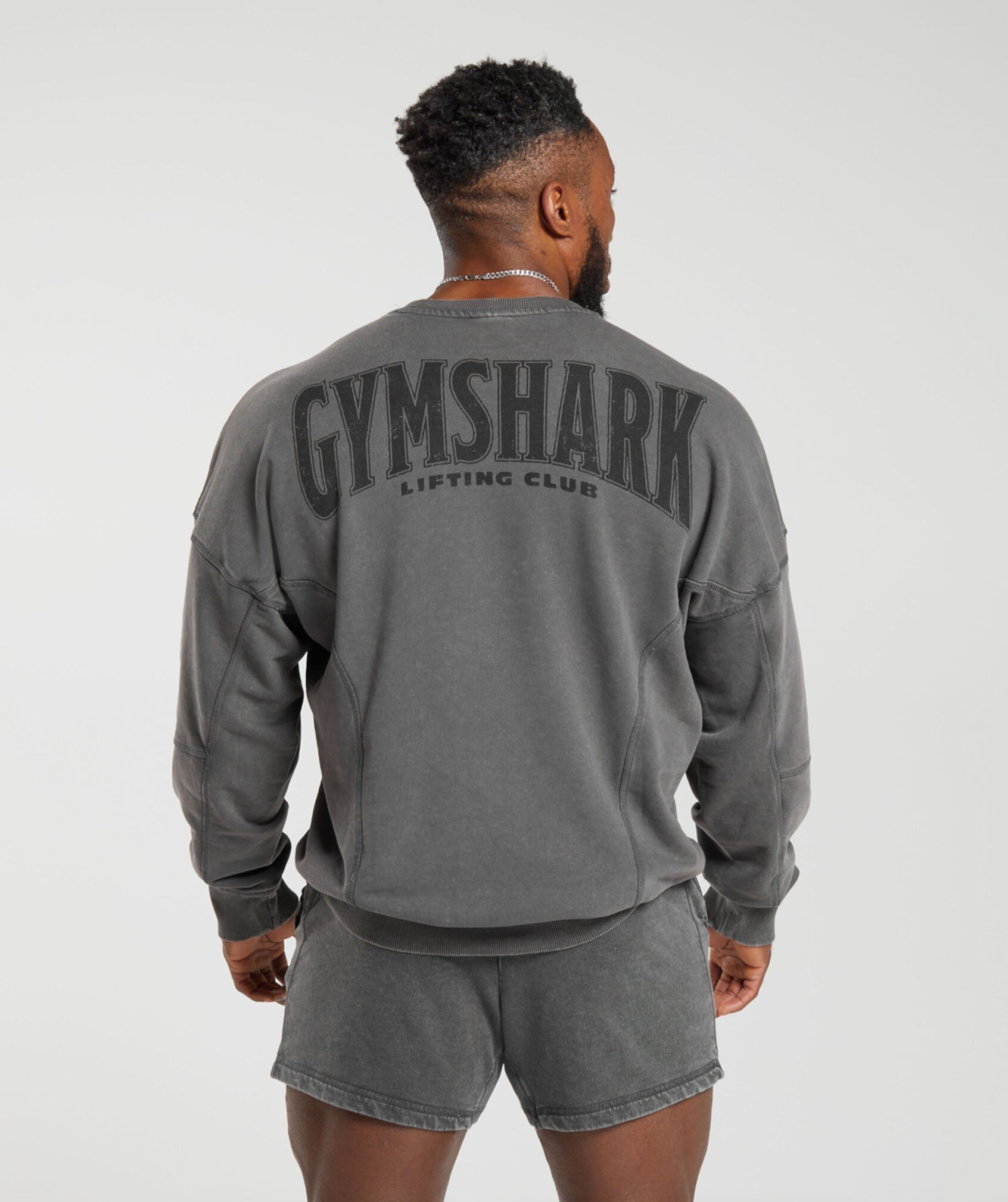 Heritage Washed Crew Gymshark