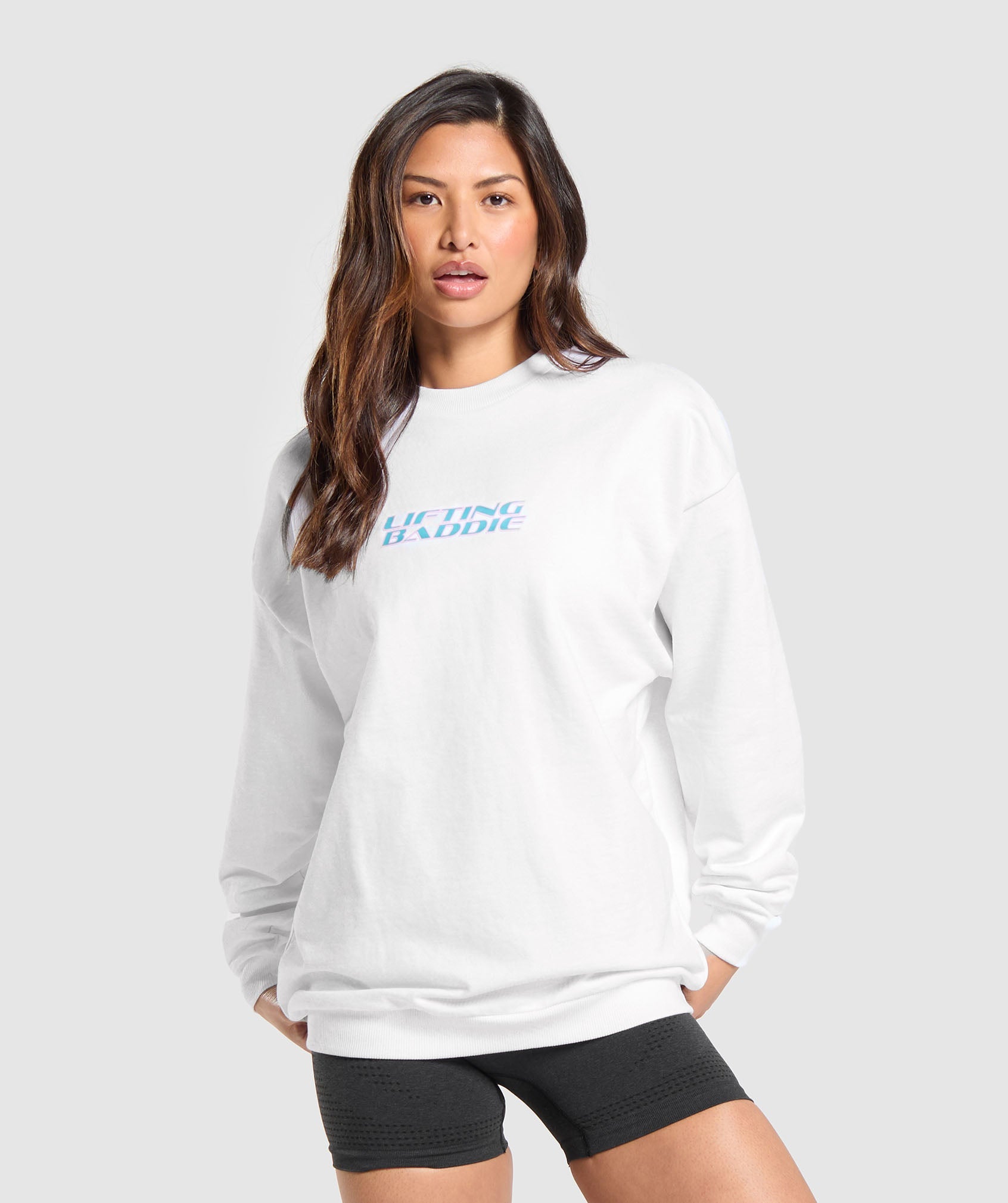 Lifting Baddie Graphic Sweatshirt Gymshark