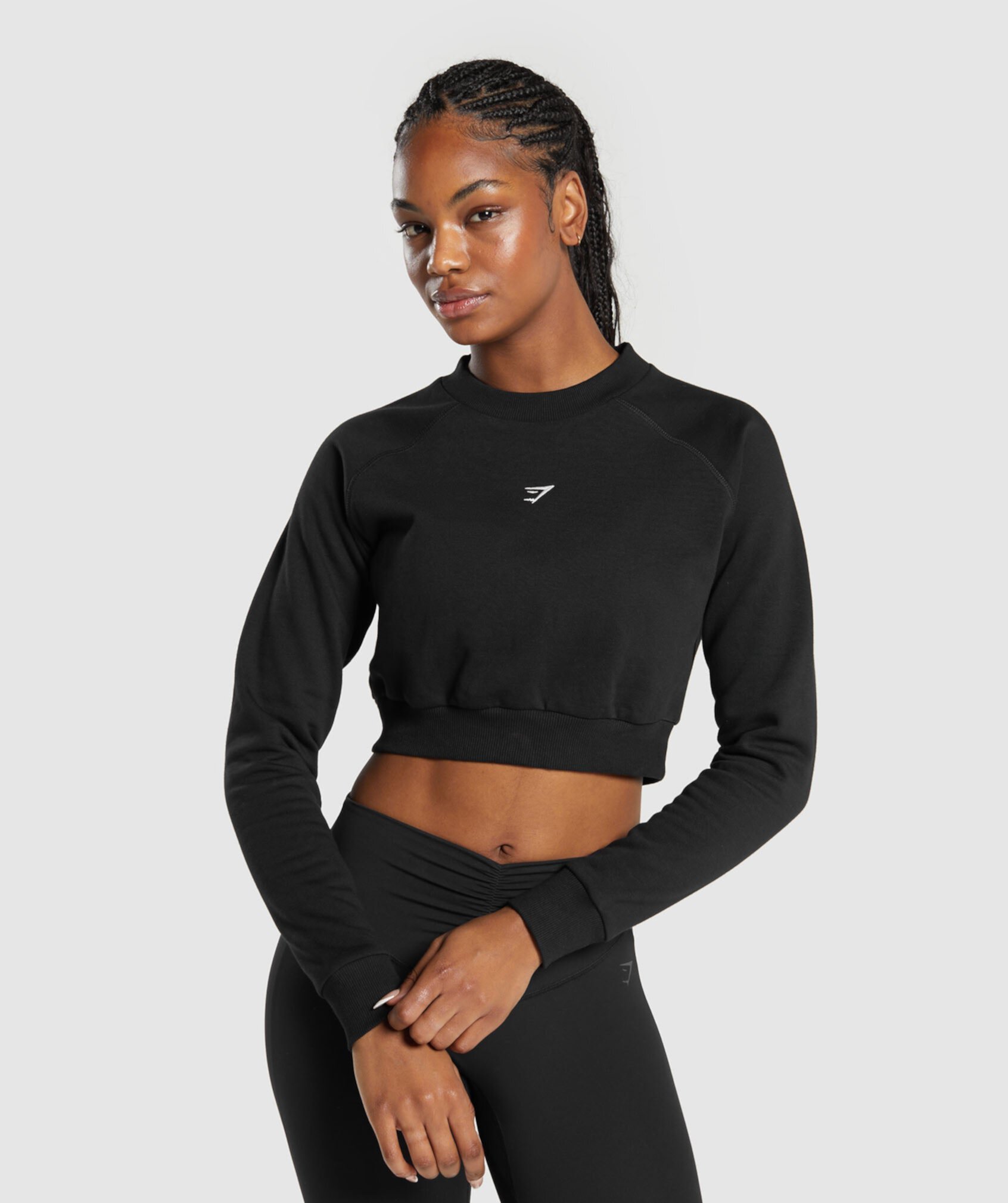 Training Fleece Cropped Sweatshirt Gymshark