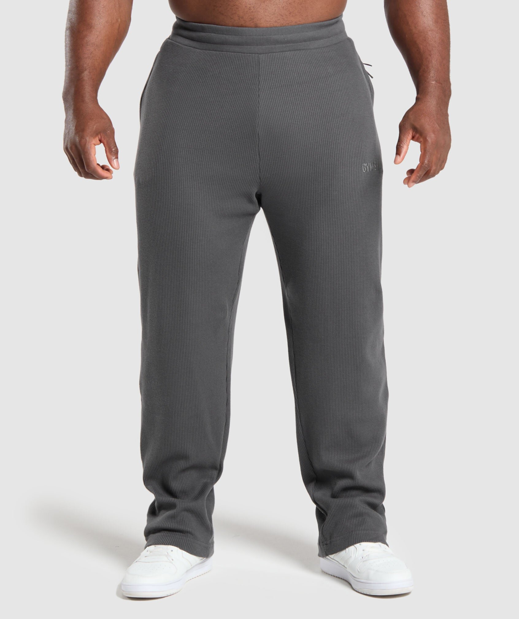 Waffle Straight Leg Joggers Gymshark